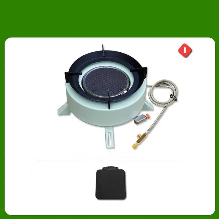 موقد غاز للتخييم، موقد غاز محمول للأماكن . Camping Gas Stove, Portable Outdoor Windproof Folding