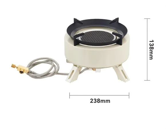 موقد غاز للتخييم، موقد غاز محمول للأماكن . Camping Gas Stove, Portable Outdoor Windproof Folding