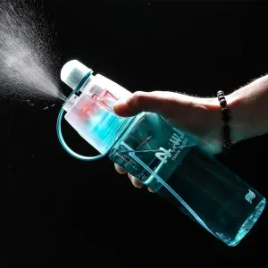 3 Colors Spray Sport Water Bottle
