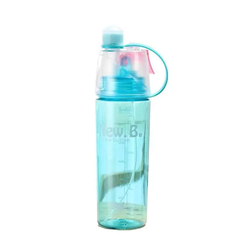 3 Colors Spray Sport Water Bottle