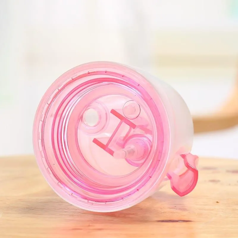 3 Colors Spray Sport Water Bottle