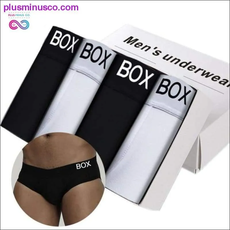 4Pcs/lot Men Briefs Cotton Sexy Underwear Men Jockstrap