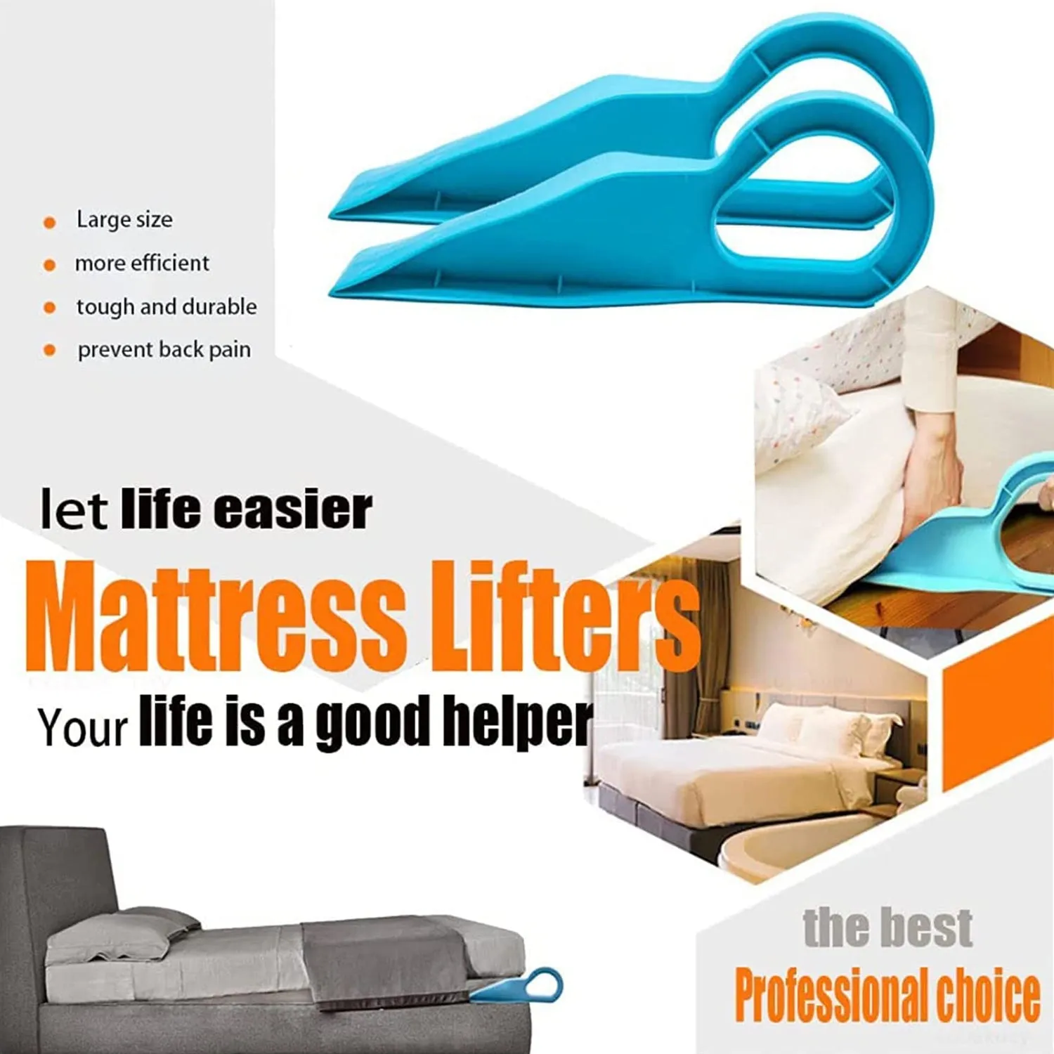 9013 Mattress Lifter Bed Making & Change Bed Sheets Instantly helping Tool Mattress cover( 1 pc )