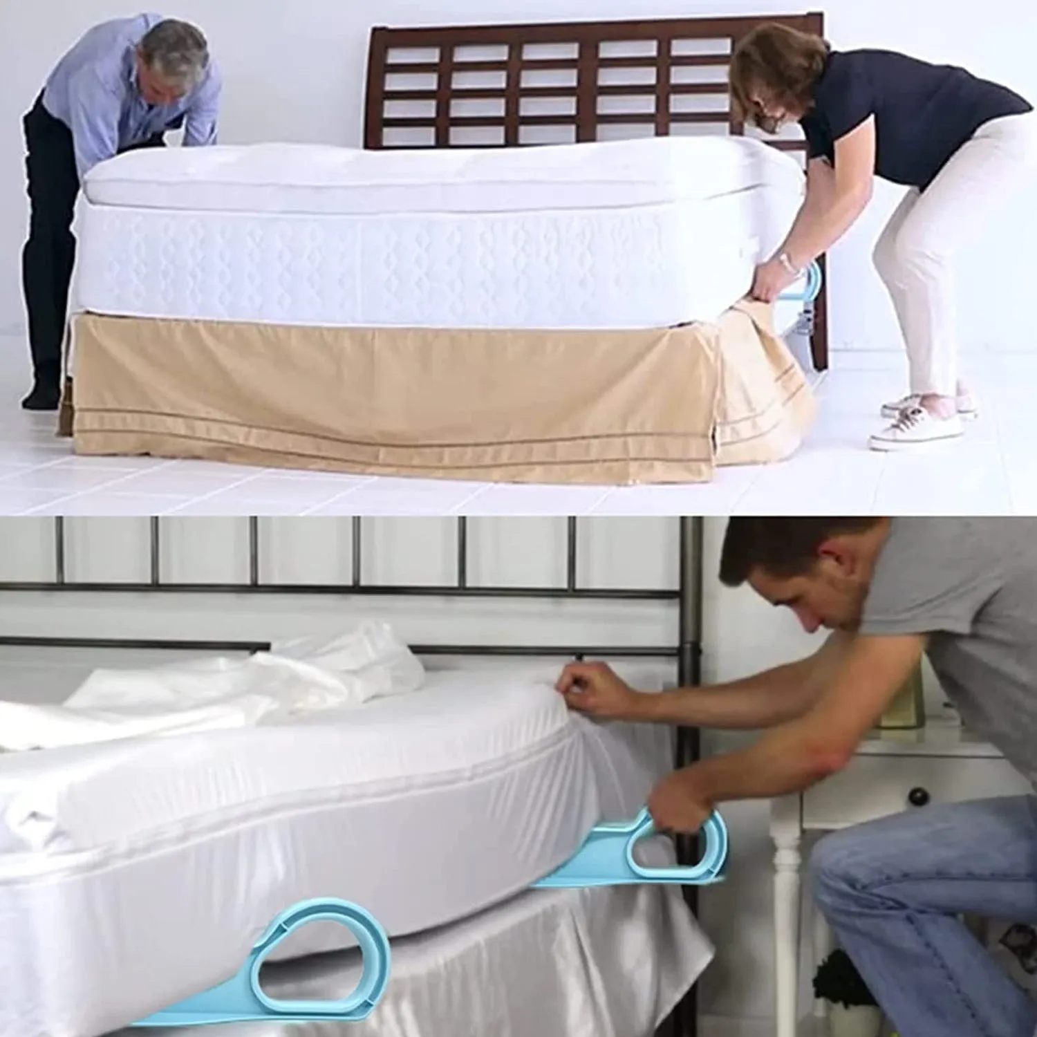 9013 Mattress Lifter Bed Making & Change Bed Sheets Instantly helping Tool Mattress cover( 1 pc )