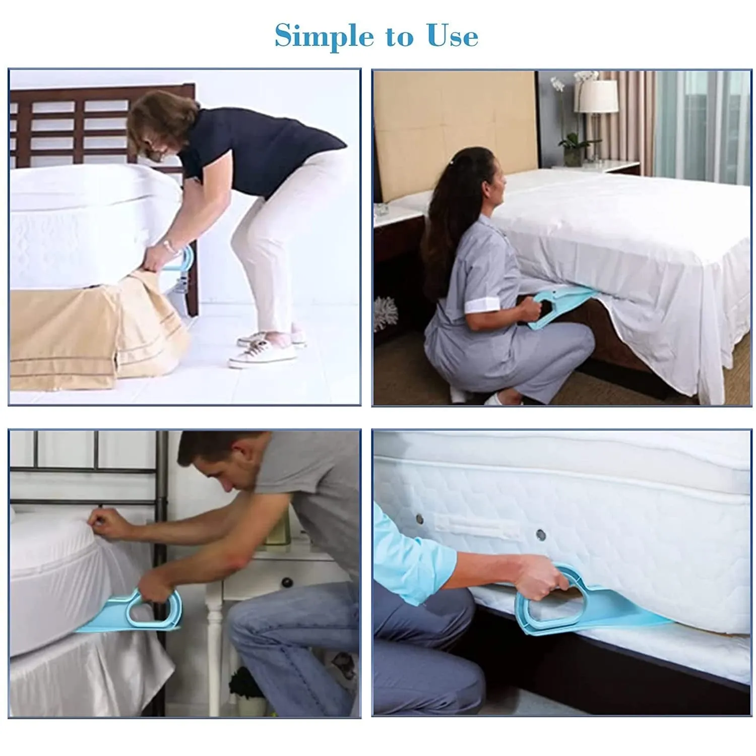 9013 Mattress Lifter Bed Making & Change Bed Sheets Instantly helping Tool Mattress cover( 1 pc )