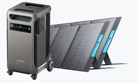 Anker SOLIX F3800 Solar Generator   400W Solar Panel