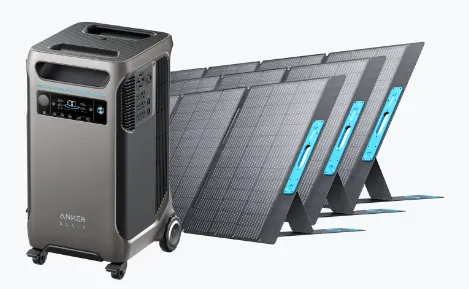 Anker SOLIX F3800 Solar Generator   400W Solar Panel