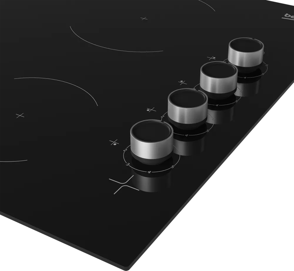 Beko CIHYV21B 58cm Ceramic Hob - Black