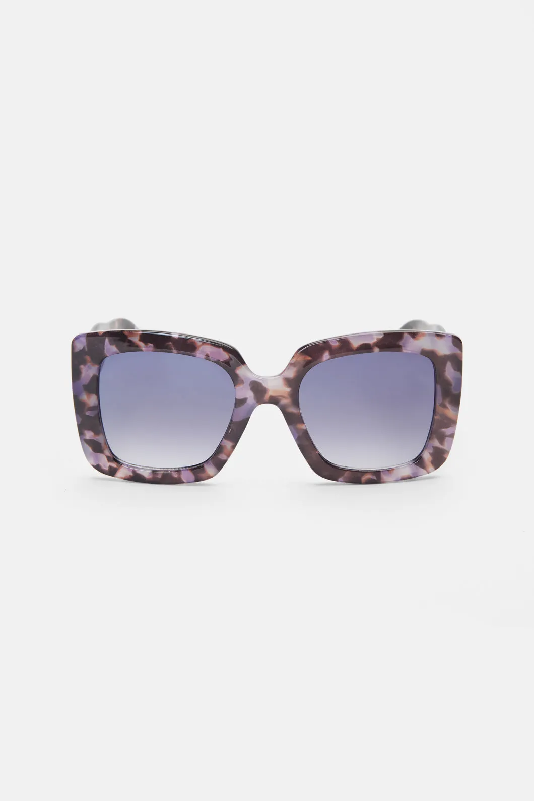Black Out Purple Sunglasses