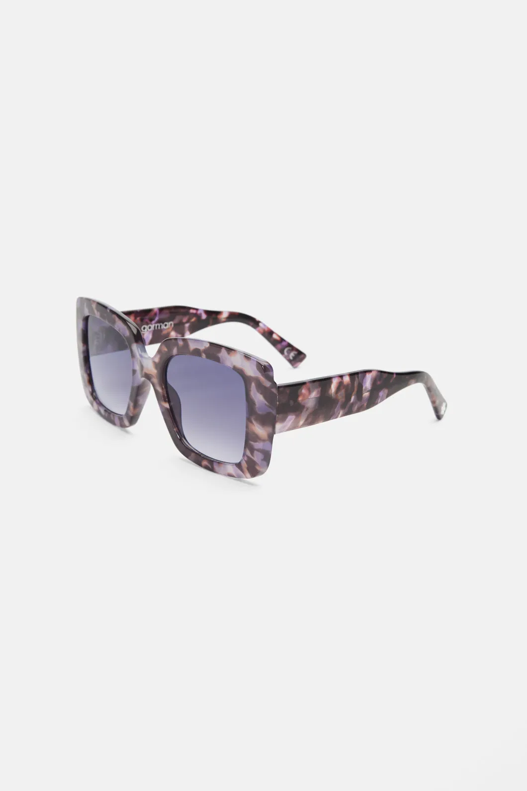 Black Out Purple Sunglasses
