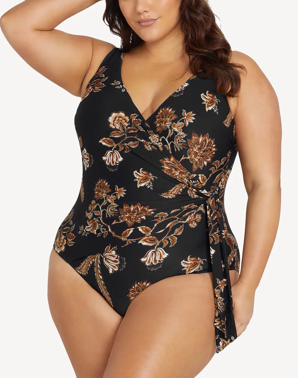 Chantique Hayes Underwire One Piece Swimsuit
