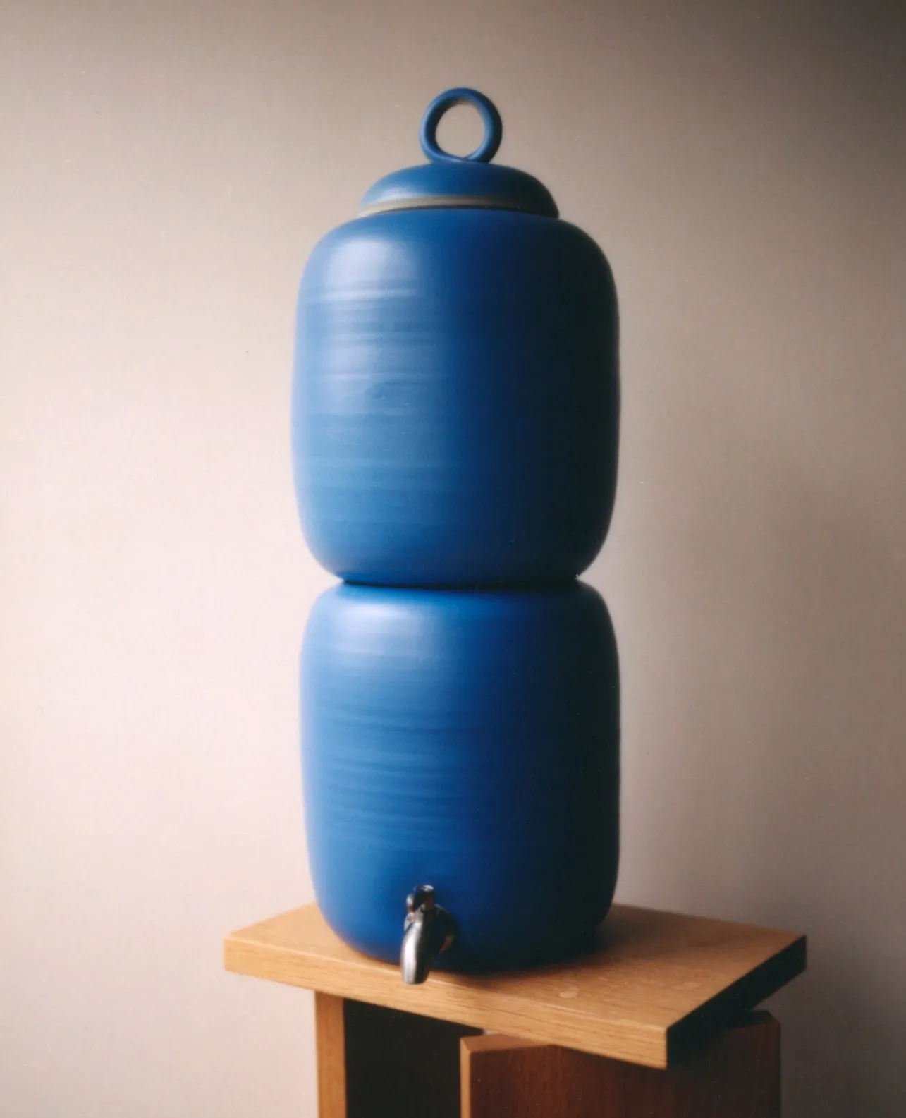 Hand Thrown Colour Glazed Ceramic Gravity Fed Water Filter