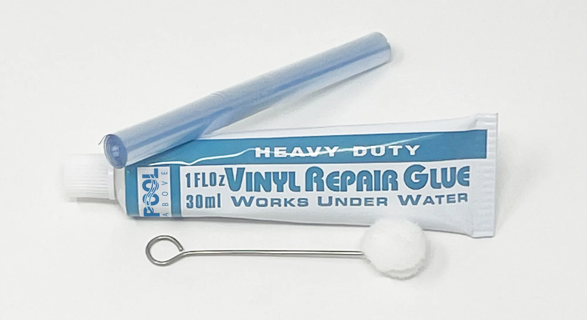 Heavy Duty Vinyl Repair Patch Kit | Vinyl Cement Adhesive Glue and Colored Patches for Inflatables Boat Raft Kayak Air Beds Inflatable Mattress Hole Repair