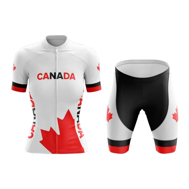 Invert Team Canada (White) Club Cycling Kit