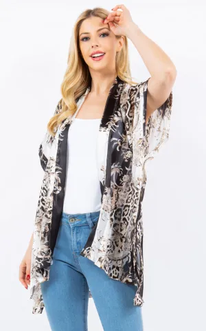 KP4265 Kimono Cover Up