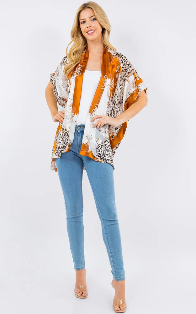 KP4265 Kimono Cover Up