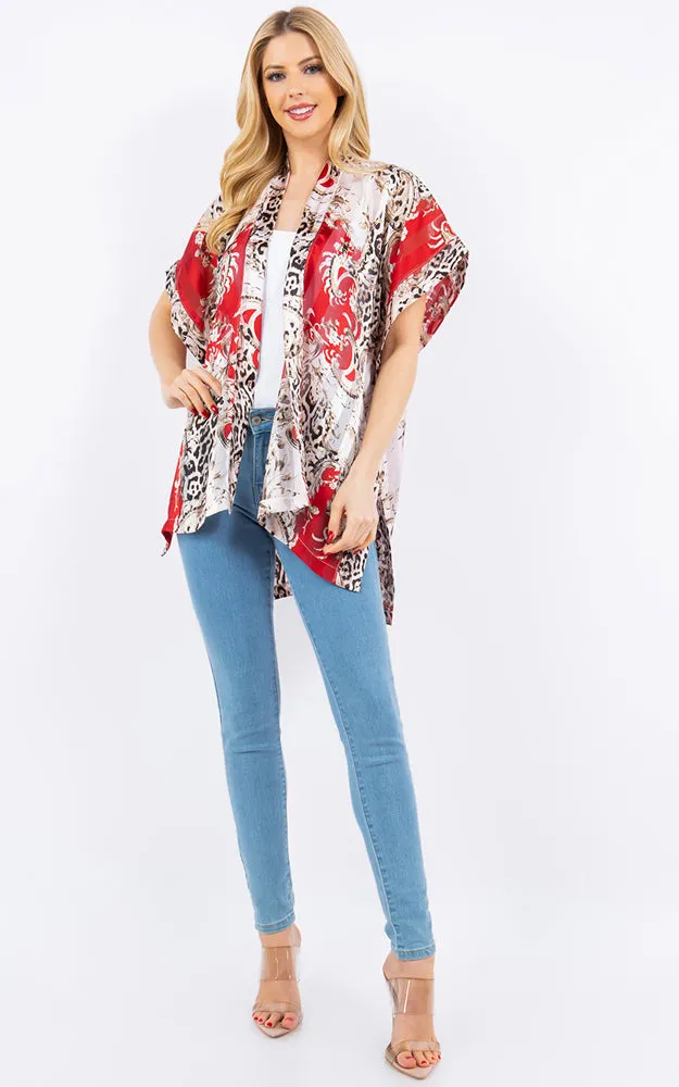 KP4265 Kimono Cover Up