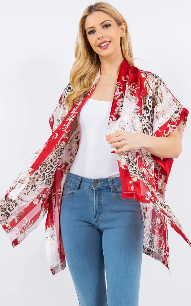 KP4265 Kimono Cover Up