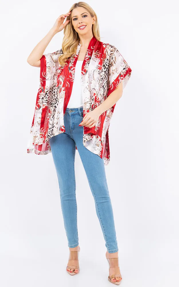 KP4265 Kimono Cover Up