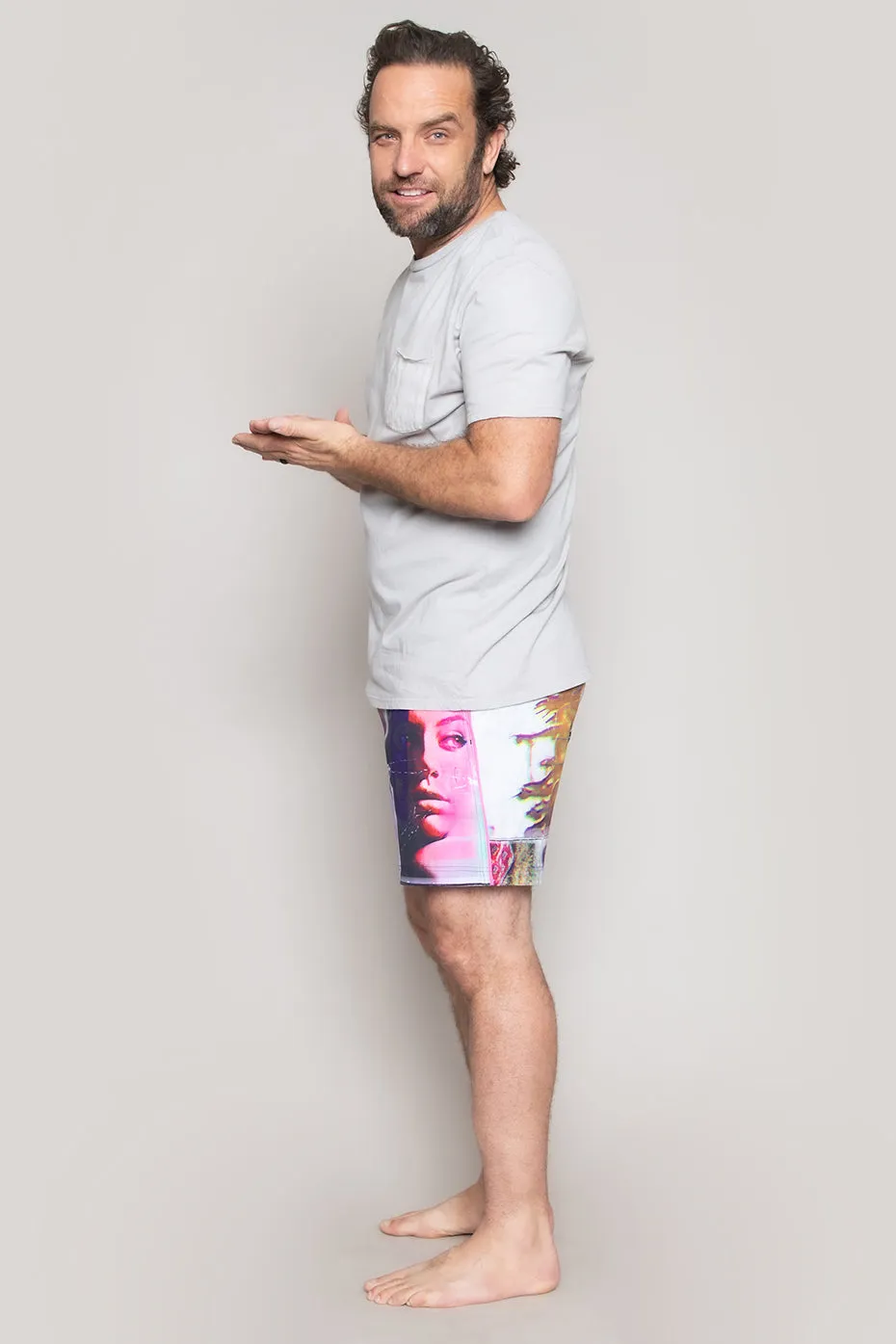 Life Is Beautiful Mens Sport Short