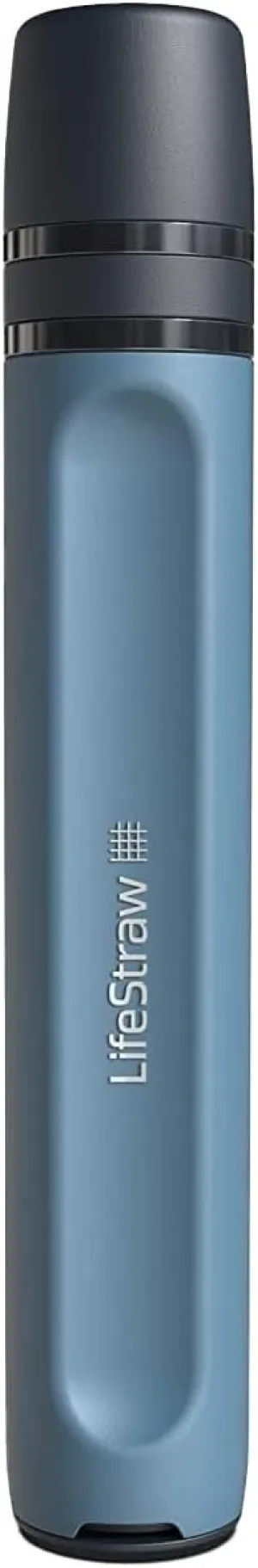 LifeStraw Peak Series - Paille Filtrante Personal Water - Sans BPA, Mountain Blue (bleu) | Fitnessterapy