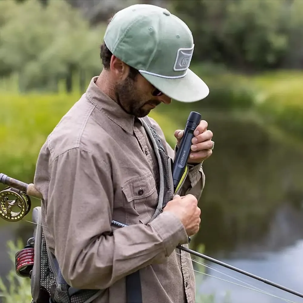 LifeStraw Peak Series - Paille Filtrante Personal Water - Sans BPA, Mountain Blue (bleu) | Fitnessterapy