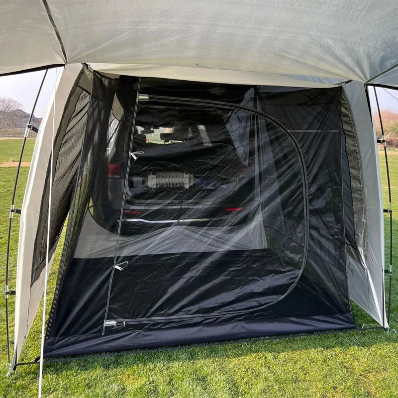 Lohascamping Car box docking tent  Portable Waterproof SUV Tail Tent 3-4 people Dome tent Sunshade Tunnel style tent