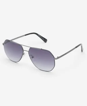 Metal Aviator Sunglasses