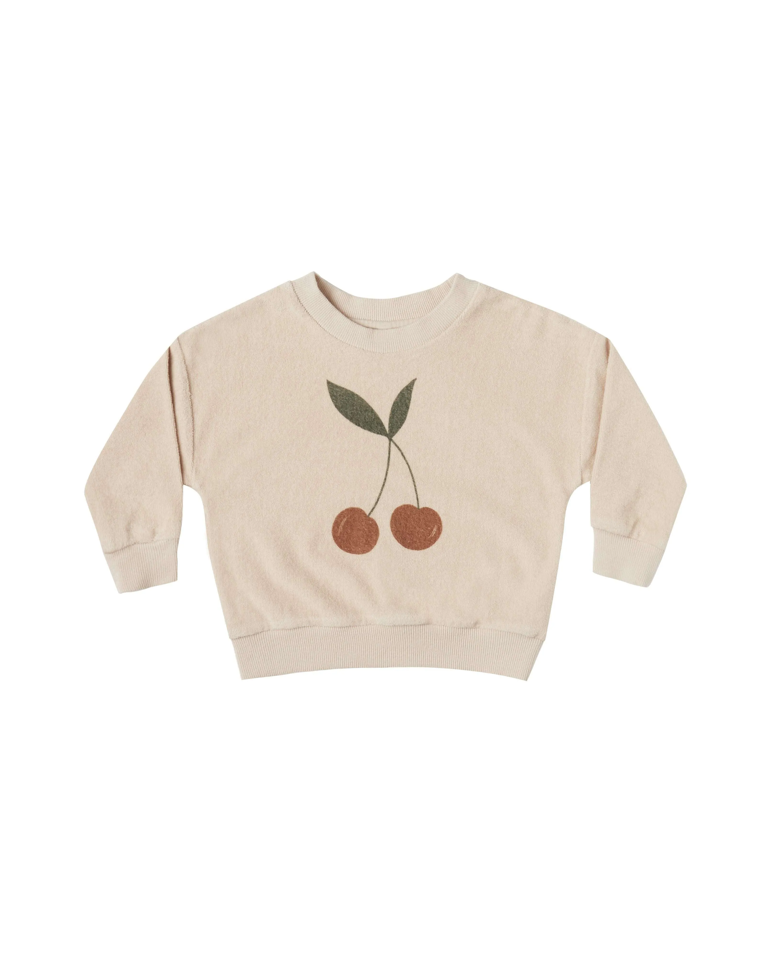 PRELVDCherry Crew Neck Sweatshirt - Shell - 8-9y