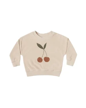 PRELVDCherry Crew Neck Sweatshirt - Shell - 8-9y