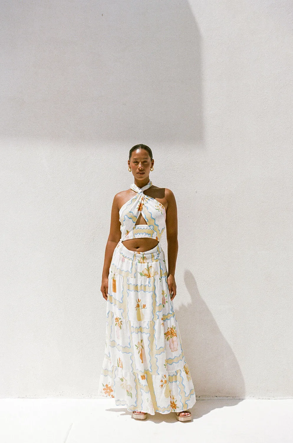 SAMPLE-Terese Dress - Flower Pots