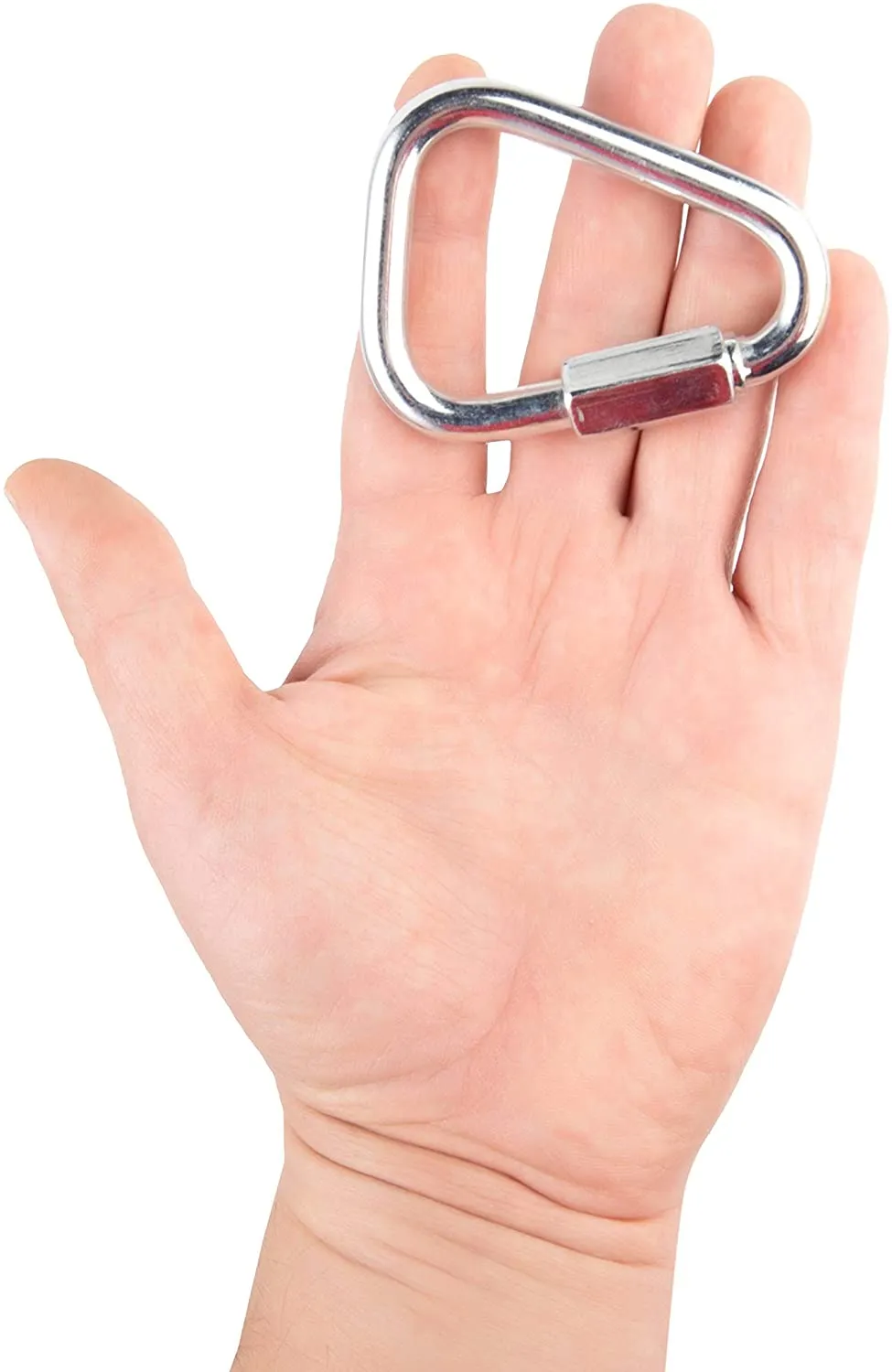 Set of 5 Carabiners for Ninja line. Triangle Shaped Quick Links for Climbing. Large 5/16" Delta Quick Links – Chainlink.