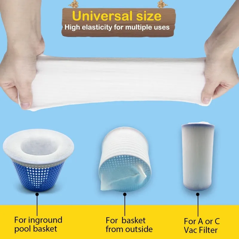 SUMMER HOT SALE 49% OFFPool Skimmer Socks for Skimmer Basket Clean