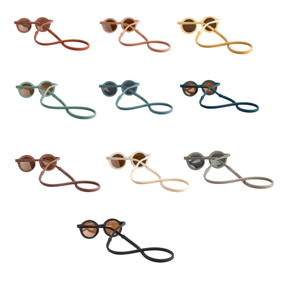 Sunglasses Strap | Soft Silicone | Black
