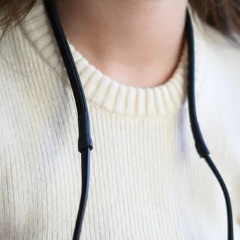 Sunglasses Strap | Soft Silicone | Black